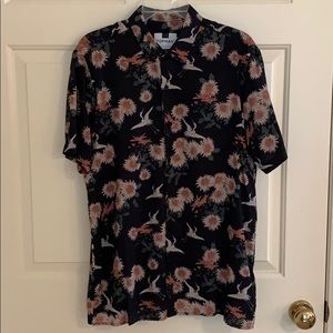 NWOT Topman Men’s Short Sleeve Button Down